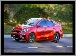 Kia Forte, Bok, Czerwona, 2019